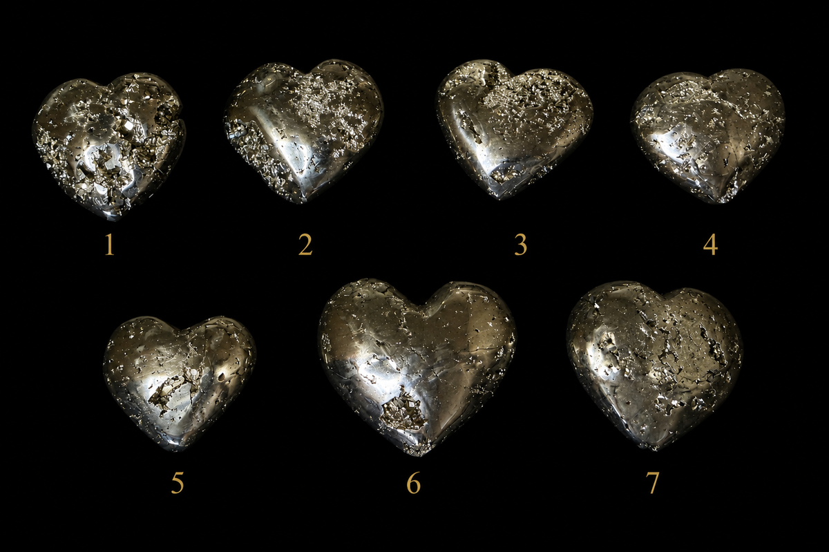Pyrite Hearts - Pick Your Own
