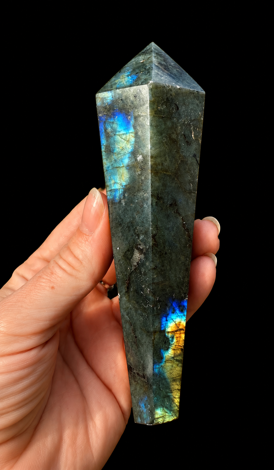 Polished Labradorite Wand
