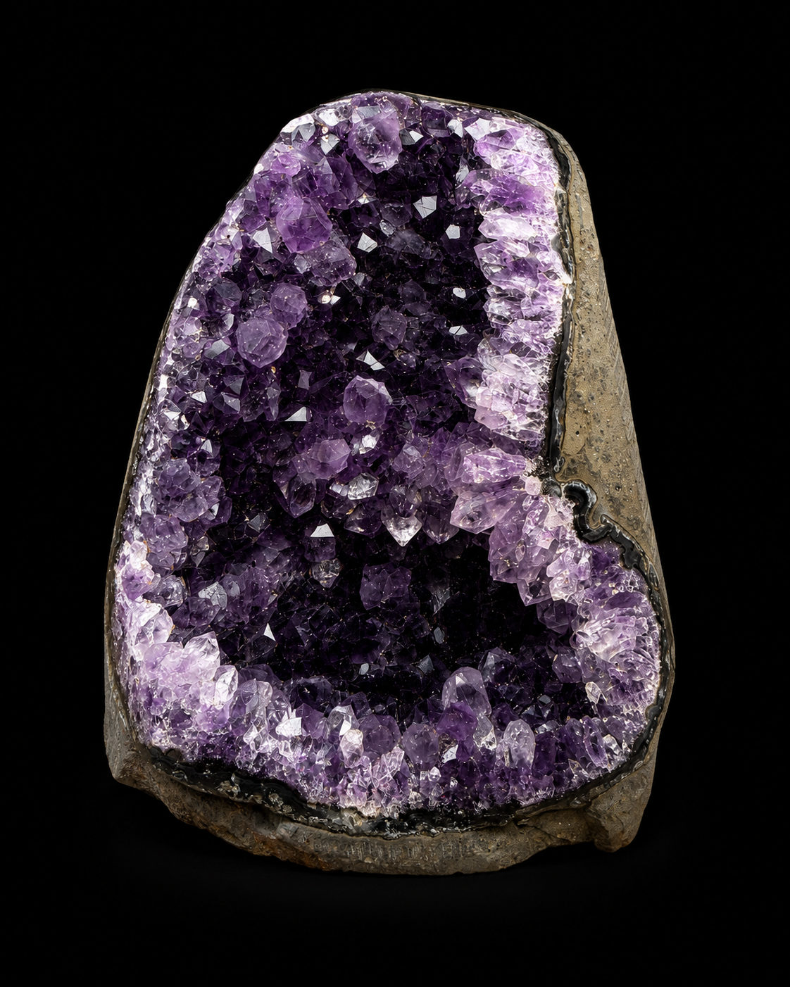 Uruguayan Amethyst Drusy Freeform – 917g