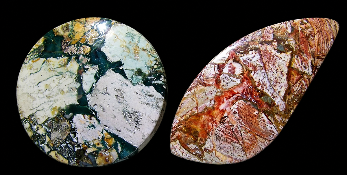Brecciated Jasper Pair