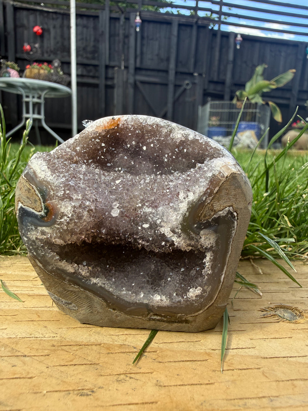 Uruguayan Amethyst Druzy Free Form – 359g
