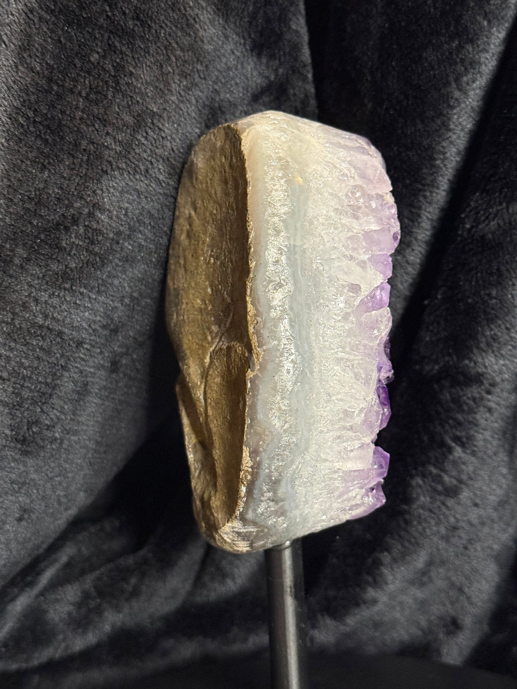 Amethyst Drusy on Stand / 704g