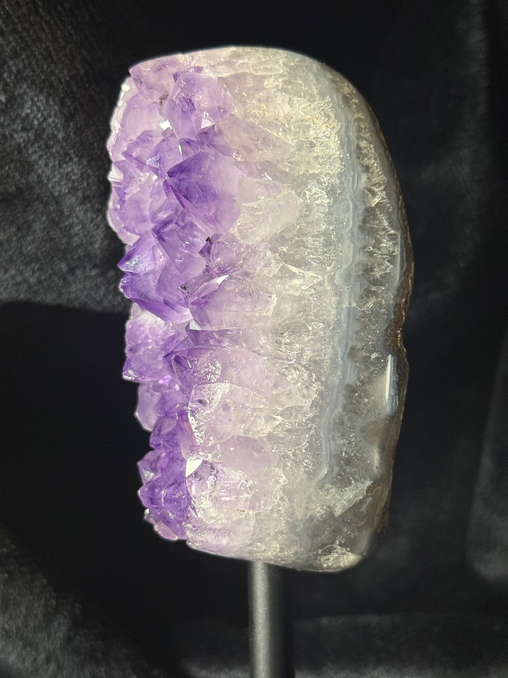 Amethyst Drusy on Stand / 704g