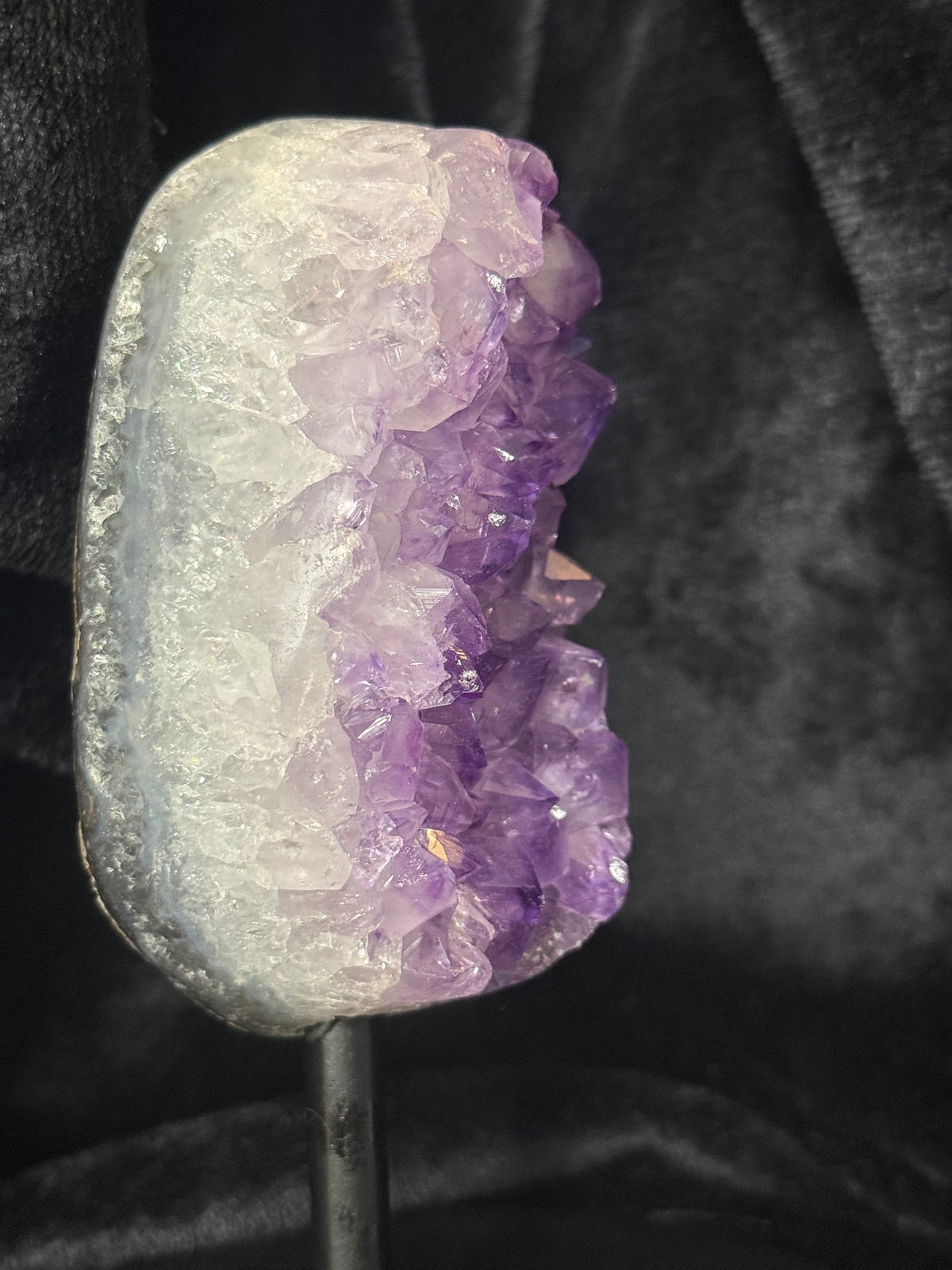 Amethyst Drusy on Stand / 704g