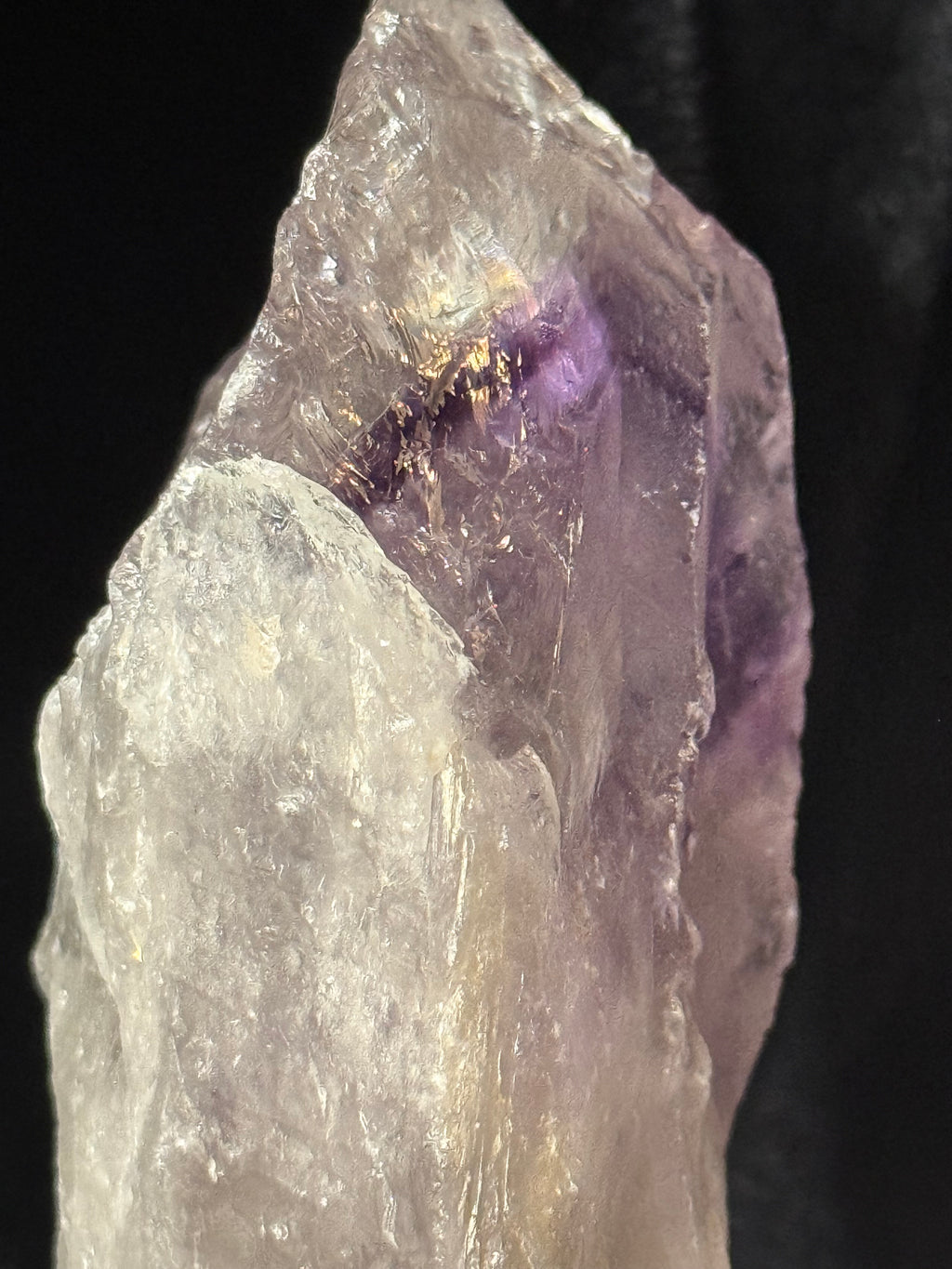 Raw Amethyst on Stand / 502g