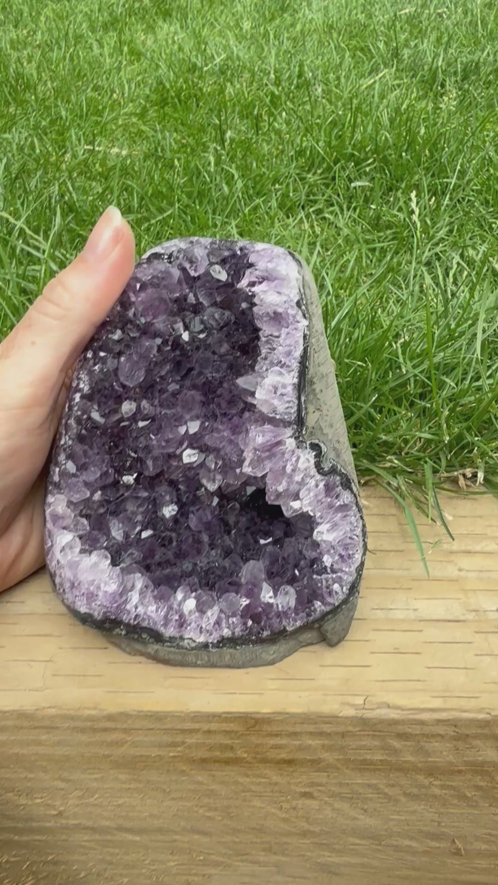 Uruguayan Amethyst Drusy Freeform – 917g